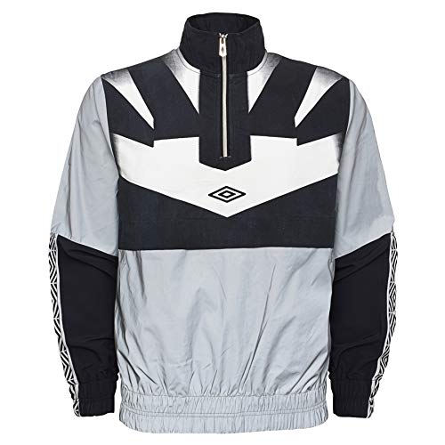 Umbro Goalie Training Pullover, Black Beauty/Reflective, XXL