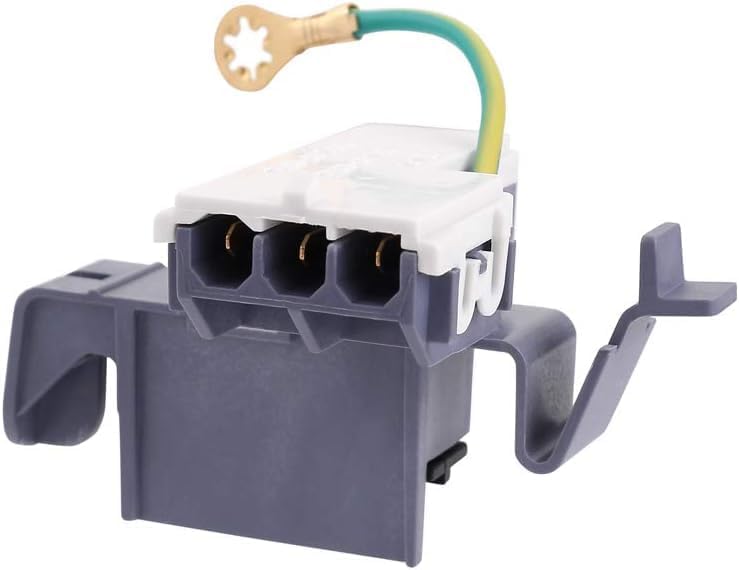 Kenmore Washer Lid Switch, bottom view showing electrical connectors