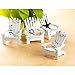 Juvale Set of 4 Mini Beach Chairs - Nautical Bathroom Accent & Beach Decor - Centerpiece for Coastal Decor - Dollhouse Accents & Ocean Wall Art - 3.75 x 3.75 x 4 in, Multicolor, Wood