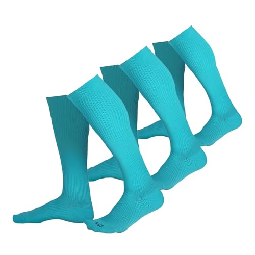 Image of KUE Compression Socks for Men & Women | Medical & Sports Support | Improves Blood Circulation, Joint Pain Relief | UV Sun Protection, Moisture-Wicking | Running, Football & Gym