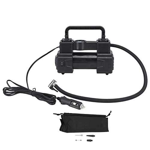 Bomba de compresor de aire, ABS de 120 PSI y pie de goma de cobre puro de 12 V