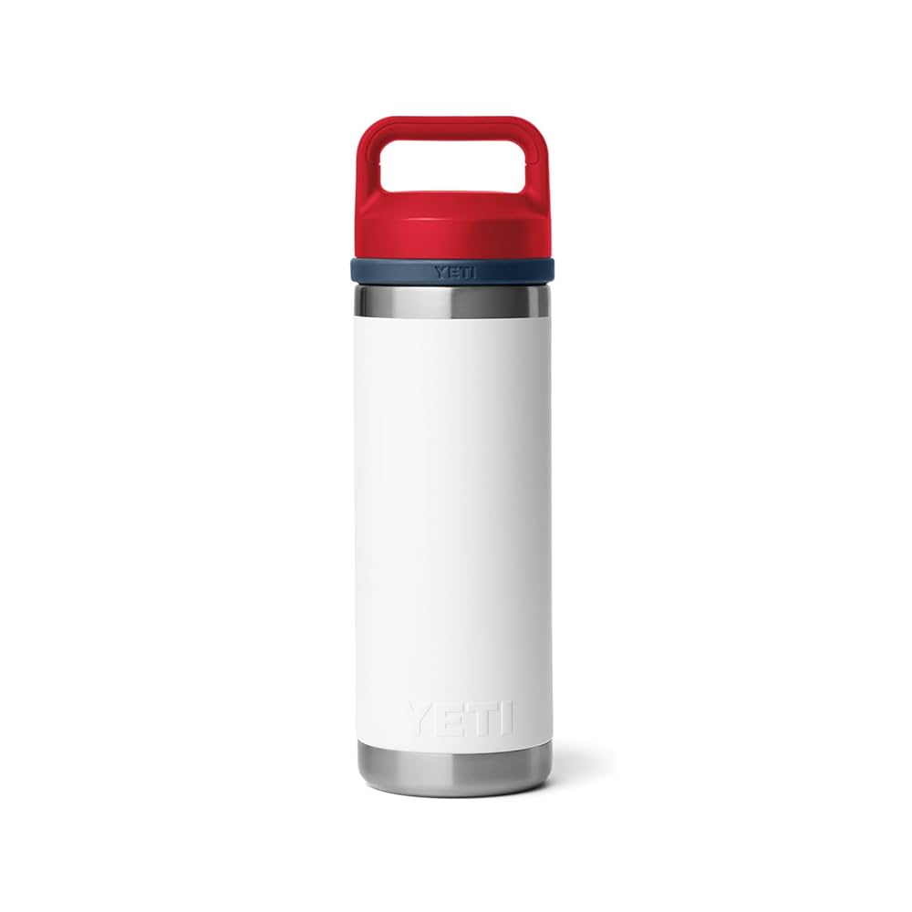 YETI 18 oz ホワイト/レッド Amazon.com: YETI Rambler 18 oz Bottle, Vacuum Insulated