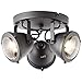 Produktbild Brilliant Lampe, Carmen Spotrondell 3flg schwarz korund, Metall/Glas, 3x PAR51, GU10, 5W,Reflektorlampen (nicht enthalten)