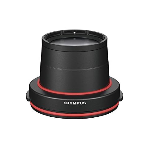 Olympus PPO-EP03 Unterwasser-Objektiv-Anschluss für PT-EP14 (E-M1 Mark II) schwarz Cover
