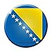 Bosnia Herzegovina Novelty Metal Circular Sign C-212