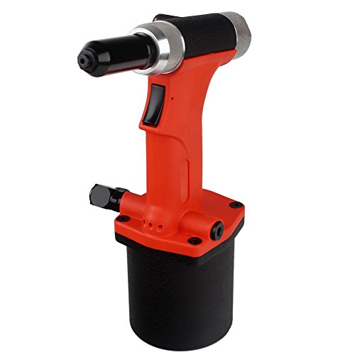 SHININGEYES Heavy Duty Air/Hydraulic Rivet Gun Professional Riveting Tool 1/4" air Power Tool no Self Suction Style (No- Self-Suction Style) - Thumbnail 2