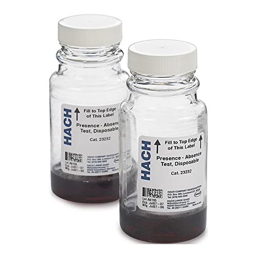 Hach 2323250 Presence/Absence Test, (Pack of 50)