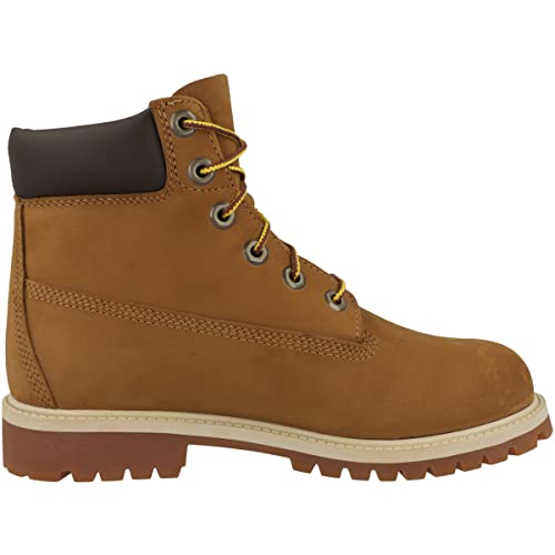 Image of Timberland 6 Inch Classic Premium WP Waterproof Boot (Toddler /Little Kid /Big Kid),Rust Nubuck /Honey,7 M US Big Kid