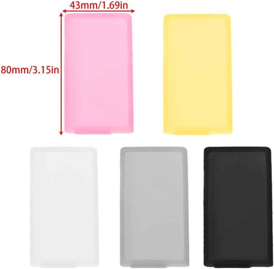 Soft Silicone Back Cover Skin Protective for Case for for iPod for Nano 7