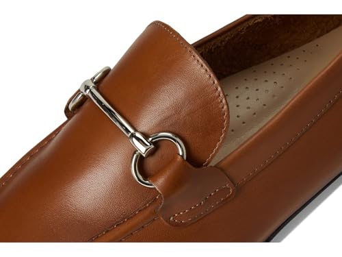 Image of Womens Genuine Leather Comfort Slip On Buckle Dress Loafer