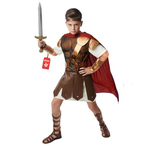 Disfraz Completo Gladiador Romano Niño Talla Small miniatura 1