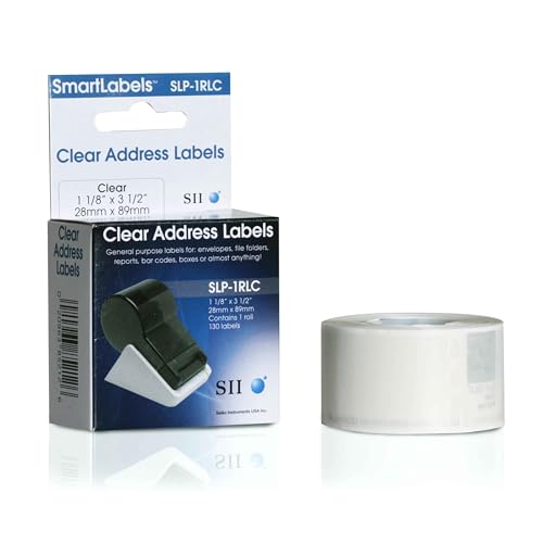 Seiko Instruments slp-2rlc – Etiketten-Drucker (transparent, Kunststoff, direkt Wärme, 28 x 89 mm)