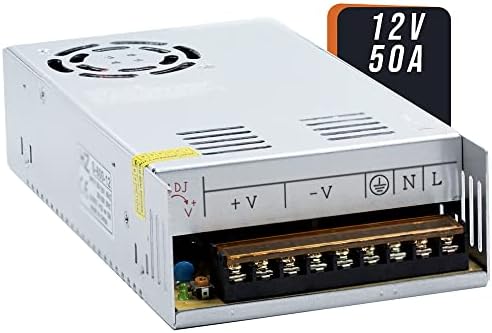 Fonte Colmeia Chaveada 12v50a 600w S600-12 Cftv Led Bivolt Automo...