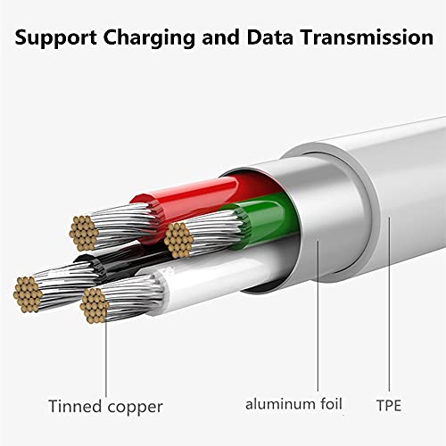 Koffmon Usb A To 3.5Mm Male Cable Line Lead Wire Charger Cord Compatible With Beats By Dr.dre Studio Wireless Headphones (White) #TOP2