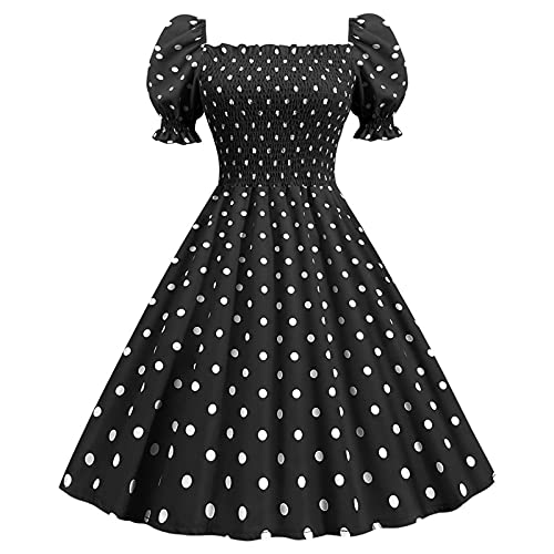 Robe années 50 style Audrey Hepburn idéale pour un été casual chic