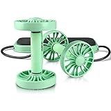 Kazoen, rullo multifunzione per addominali a casa, corda di trazione, doppia rotella, rullo per...