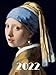 Produktbild 2022: Künstler Terminkalender/Vermeer "Mädchen mit Perlenorhring"/Terminplaner 2 Seiten Pro Woche/12 Monate/Januar - Dezember 2022/Schönes Geschenk Für Kunstliebhaber