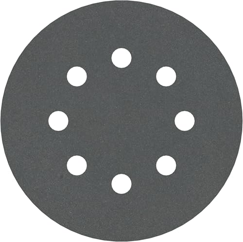 Bosch 5x PRO Plastic and Hard Stone F355 Schleifscheibe (für Beton, Harter Stein, Ø mm, Körnung 400, Professional Zubehör Exzenterschleifer)