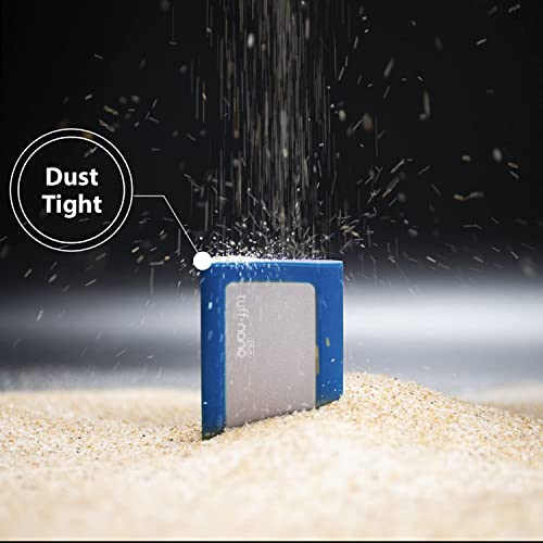 Caldigit Tuff Nano Plus 2Tb - Compact Rugged Ip67 Usb-C 3.2 Gen 2 10Gb/S External Nvme Ssd, Compatible With Thunderbolt 4 Mac And Pc, Up To 1055Mb/S (2Tb Nano Plus, Royal Blue) #TOP3