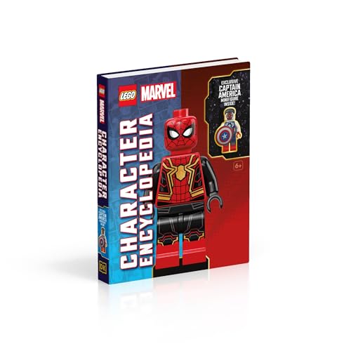 Image of LEGO Marvel Character Encyclopedia: With Exclusive Captain America Minifigure