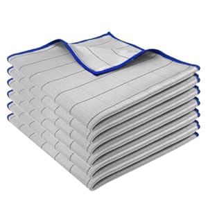 Pack de 6 Chiffons Magiques en Microfibre Carbone