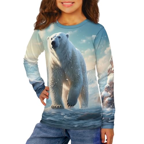 Children Long Sleeve Shirt for Kids Boys Girls Tshirt3