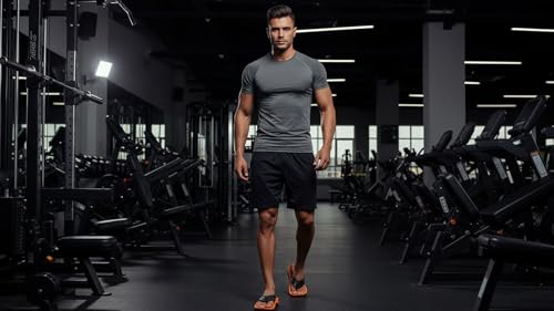 Image of Big Fox Men's Alphabounce-10 Comfortable | Ultra-Light | Bounce Back Technology | Water-resistant Slippers for Men