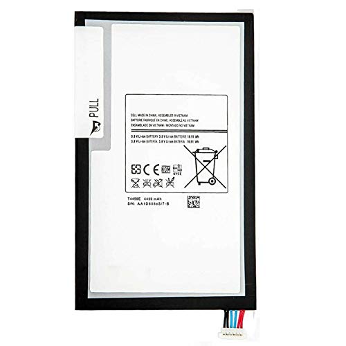 Batería compatible con Samsung Galaxy Tab 3 8.0 T310 T311 T4450E alta capacidad 4450 mAh con kit de montaje incluido