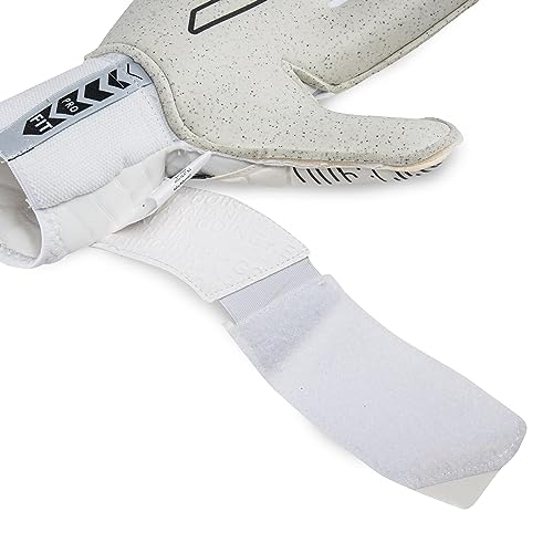 Gant de gardien de but blanc Rinat Stellar II Alpha pour les entraînements