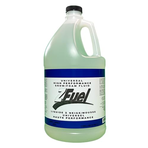 Z Fuel ZSL Universal High Performance Snow and Foam Fluid - 3.78 Litres - Works With Any Snow Machine - Long Lasting Effects for Parties, Events, Bars/Clubs, Weddings