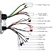 72V 3000W BLDC Racing Motor Kit, 6600RPM Brushless Motor with 80A Controller, Commercial-Grade for Go-Karts, E-Motorcycles, Off-Road Buggies