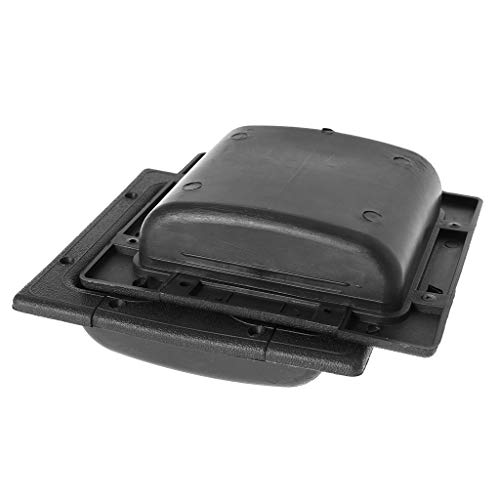 NOPOXA 1 Set Ersatz Sound Lautsprecher Einbaugriff Ziehgriffe Behälter Griff Schwarz für Gitarren Verstärker Schrank