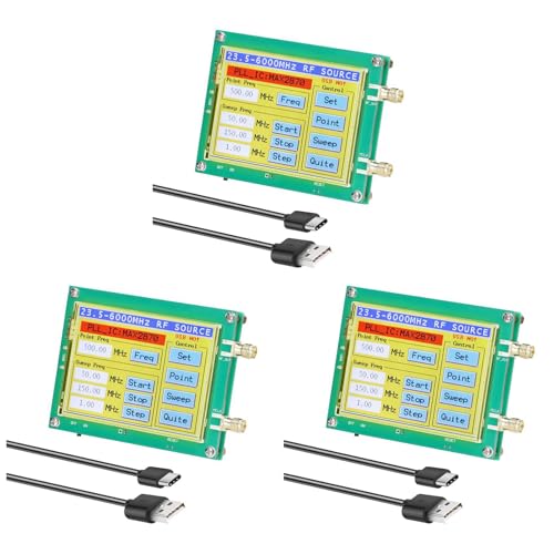 Générateur de signal faible bruit MAX2870 23.5-6000MHz écran tactile pour laboratoire moderne