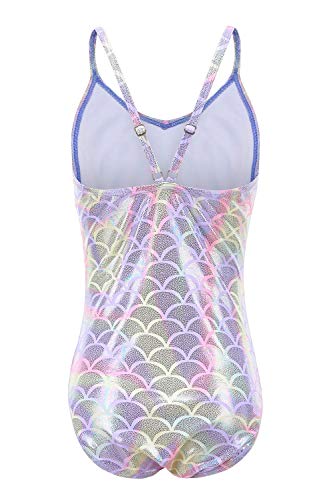 Girls One Piece Swimsuits Hawaiian Ruffle Swimwear Beach Bathing Suit for Summer Vacation2