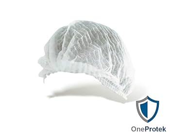 Disposable Soft Heavyweight Non Woven Hand Made White Black Nylon Mesh Hair Nets Nylon Hairnet Head Cap Hair Cover