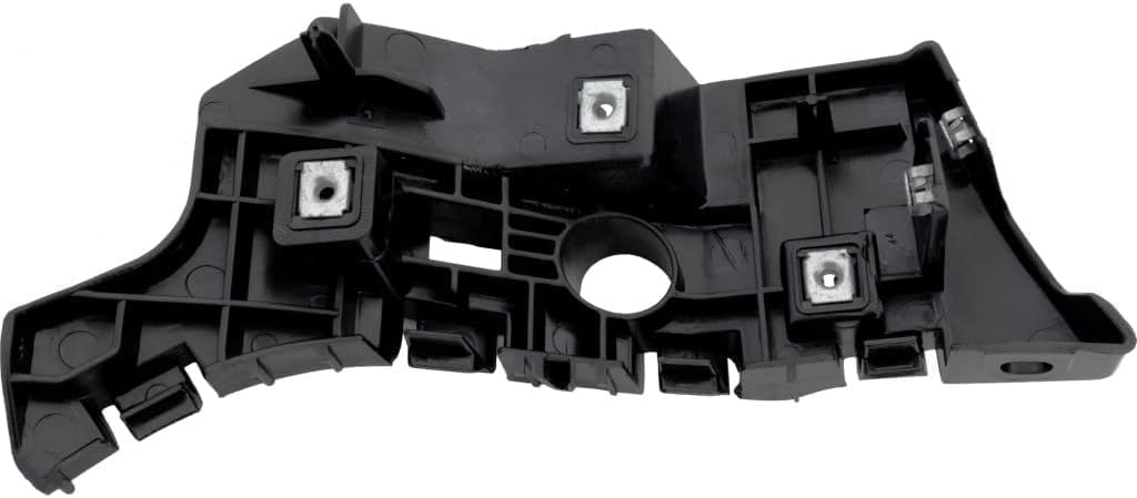 DAT AUTO PARTS Front Left Driver Side Bumper Cover Upper Support Retainer Mounting Bracket Replacement For 2014 2015 GMC Sierra 1500 Pickup Truck Black Textured Plastic GM1042151 23140544