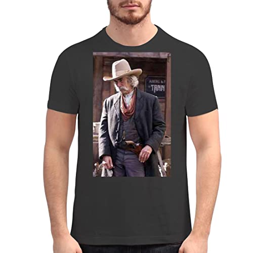 Sam Elliott - Men's Soft Graphic T-Shirt HAI G339120, Black, Medium