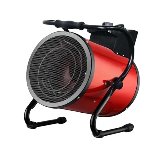 KUMIAN Electric Heater, Industrial Heater High-power Household Energy-saving, Electric Heating Workshop Shed Breeding Fan Fast Heating Heater,for Bedroom Home(5KW)