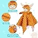 Sprinqdawin Loveys for Babies,Soft Baby Security Blanket for Newborn Infant Toddler Snuggle Toy Stuffed Animal,Lovey Highland Cow Security Blankets Baby Unisex (Highland Cow,12.2in)