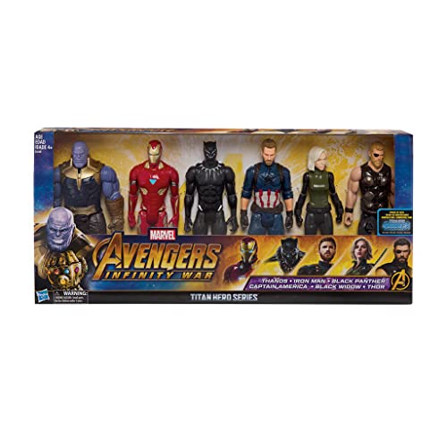 Marvel Infinity War Titan Heroes Figure Pack (6 Pack Infinity War Set) #TOP1