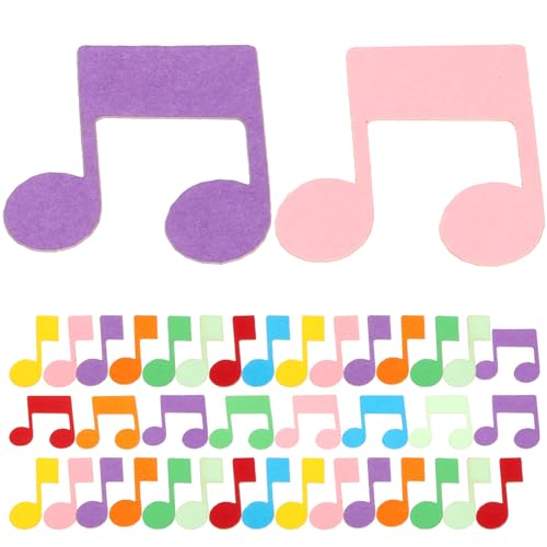 FOMIYES Coriandoli Musicali 200 Pezzi a Forma di Note Ritagliate, Decorazioni di Carta Sparse per Tavolo Feste Musicali, per Eventi e Party a Tema Musica Colore Casuale