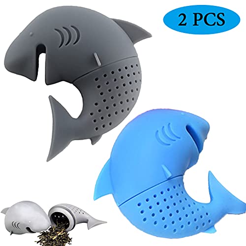 Colador de té de silicona 2 piezas bola de té reutilizable Filtro de bola de té infusor de té de silicona Forma de… - Imagen 3