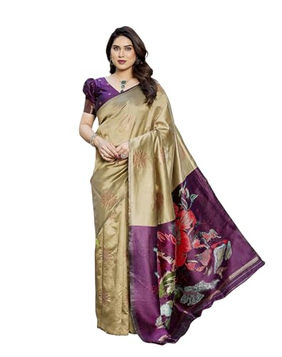 Image of Yashika Women's Banarasi Kanjivaram Art Silk Saree Set with Blouse |saree for Women | Saree | New Sari | Saree