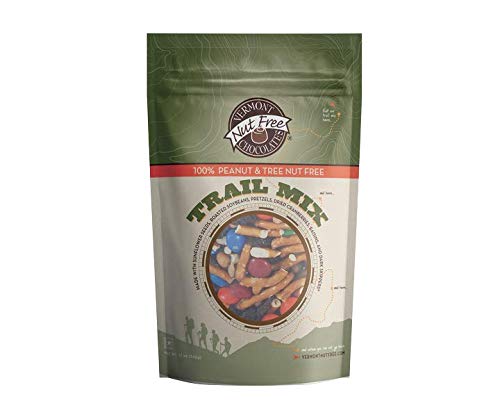 Vermont Nut Free Chocolates Trail Mix (12 Ounces), Nut-Free, Egg-Free, Kosher