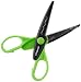Polaroid 6 Colorful Decorative Edge Scissor Set For 2x3 Photo Paper Projects (Snap, Zip, Z2300)