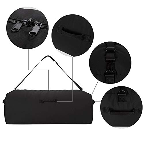 42 inch Canvas Duffel Bag 150L Extra Large Luggage Duffle for Travel Sport and Camping