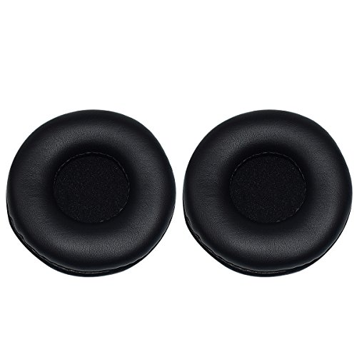 MDR NC6 Almohadillas de Repuesto con Espuma de Memoria y Cuero Proteico compatibles con Sony MDR-NC6 MDR NC6 AKG K518 K518LE K81 Auriculares miniatura 5