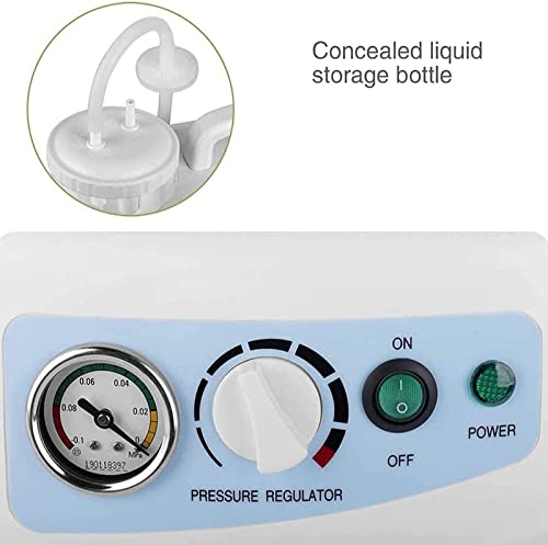 Aspiratore portatile – Dispositivo elettrico di aspirazione per catarro per uso domestico e medico, ideale per la rimozione del muco da tavolo