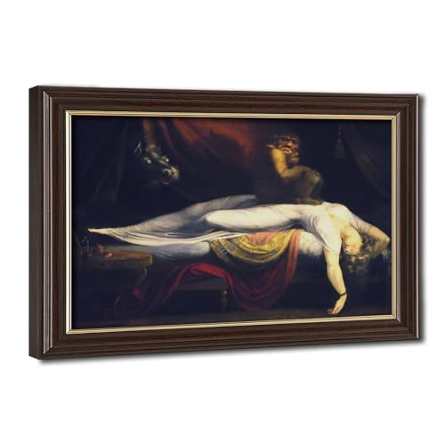 Toile The Nightmare Henry Fuseli pour personnaliser un bureau ou salon