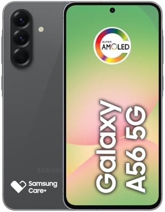 Smartphone Samsung Galaxy A56 5G 256GB, 8GB RAM, Câmera 50MP, IP6...